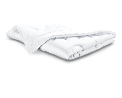 Couette naturelle Hüsler Nest - Coton-lin & satin Light